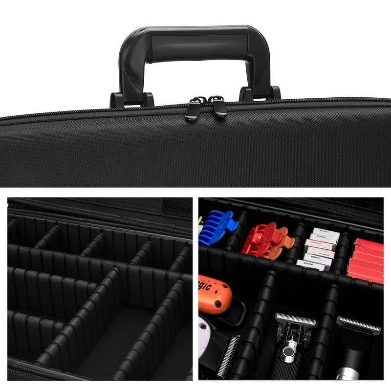 Large Capacity Hair Styling Tool Storage Case, Portable Hair Styling Tool Organizer, Professional Hair Styling Tool Storage Box for Travel 7