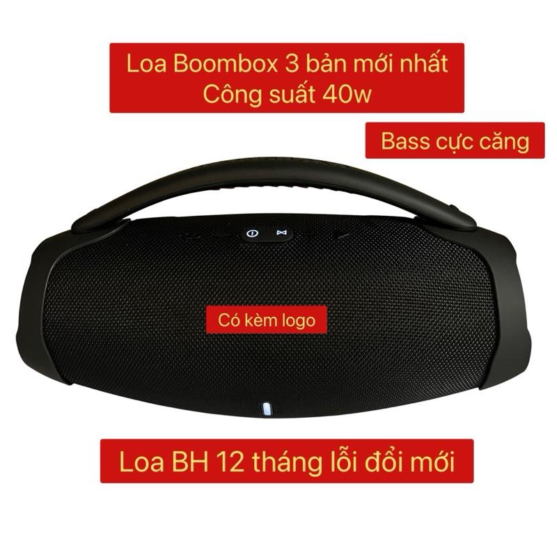 Loa Bluetooth Boombox 3/4 Hát Karaoke, Đèn Led Siêu Đẹp, Công Suất Lớn - Bass Căng - Nghe Cực Đã - BH 12 Tháng Củ Loa Nghe Nhạc
