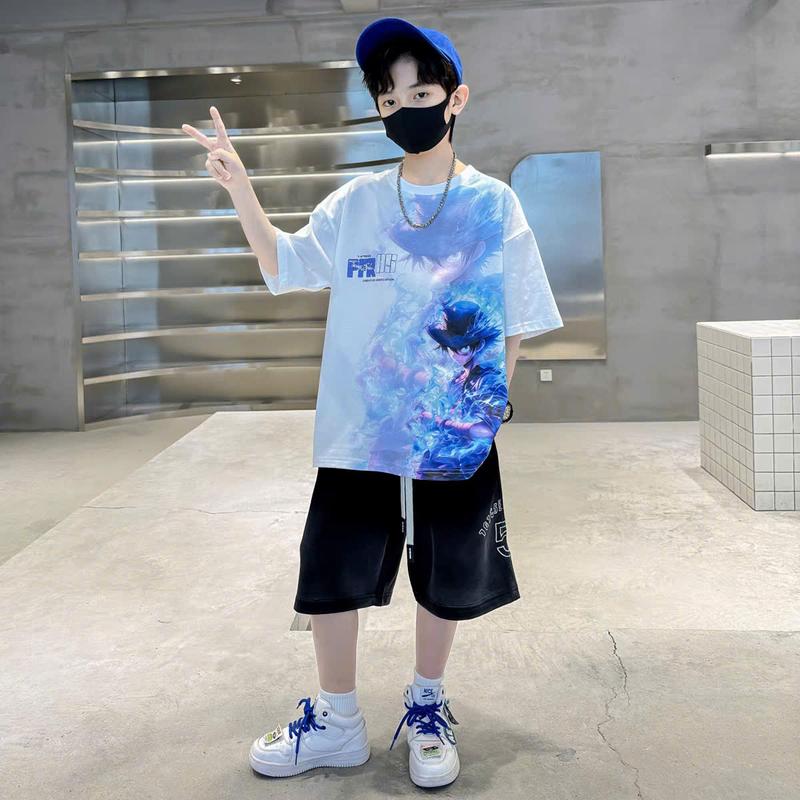 Set đồ bé trai 14-45kg, quần áo bé trai 4-11 tuổi mẫu in nhận vât hoat hình NARUTO phong cách cá tính , vải mềm mát thấm hút mồ hôi. Nhà Tôm Tép Ốc Shop. 1