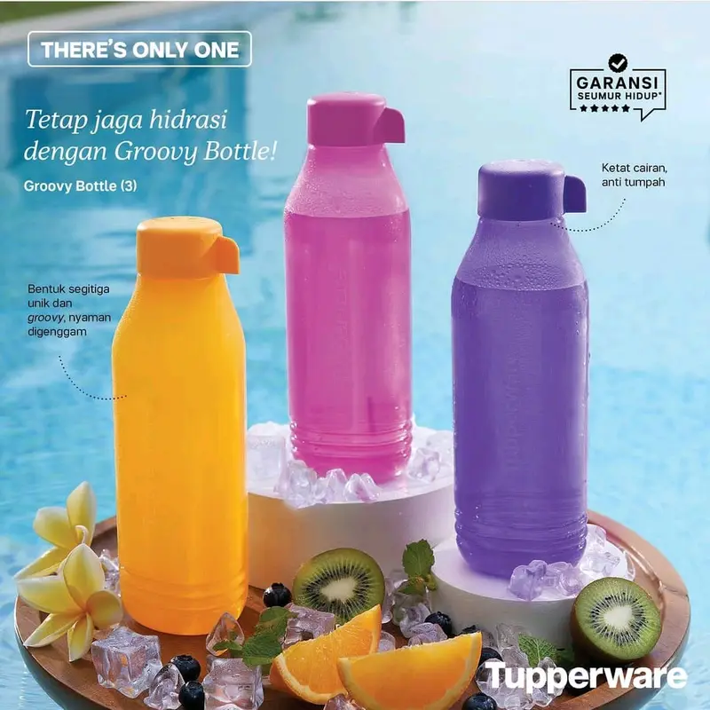 Groove bottle 750ml( tutup ulir) 1