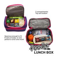 Gambar Tas Bekal Lunch bag FOODLE insulated lapisan cooler panas dingin Anak2 - BIRU-HIJAU dari GROSIR OTOMOTIF_NEW Kab. Gresik 2 Tokopedia