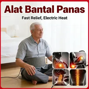 Terapi Panas Kuasa 60x30cm | 10 Padaan Pemanasan Cepat | Sempurna untuk Rekreasi & Mitigasi Sakit