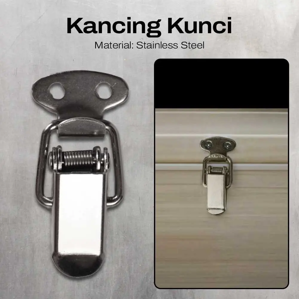 Kancing Kunci Spring Loaded Toggle Latch Catch Hasp - KAK-J107 l