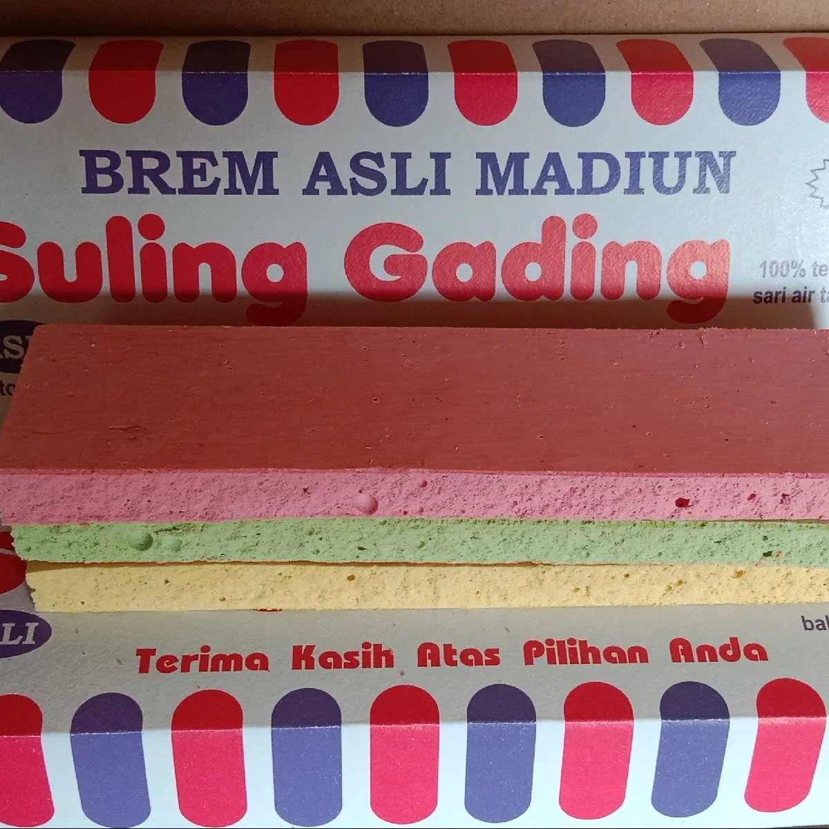 Brem lorek isi 3 rasa Bebas gula Food