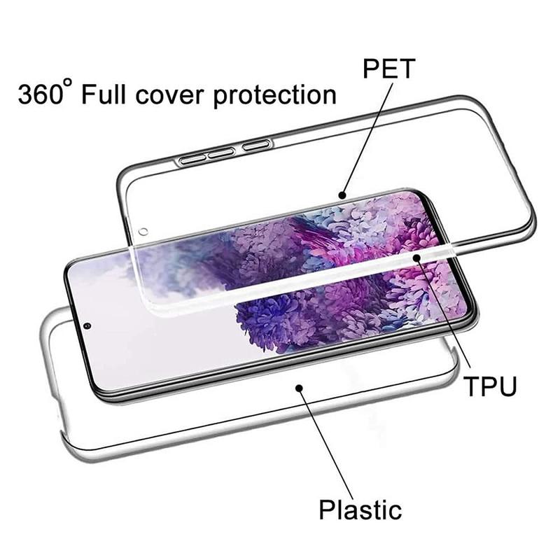 Product Introduction of Back Cover for Samsung Galaxy S21 S20 FE S10e S10 S9 S8 Plus Note 8 9 10 20 Ultra Dual Side Luxury 360 Case Full Cover 10
