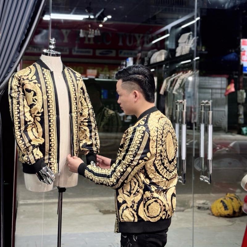 Áo khoác hoàng gia 2 mặt dành cho nam QCCC