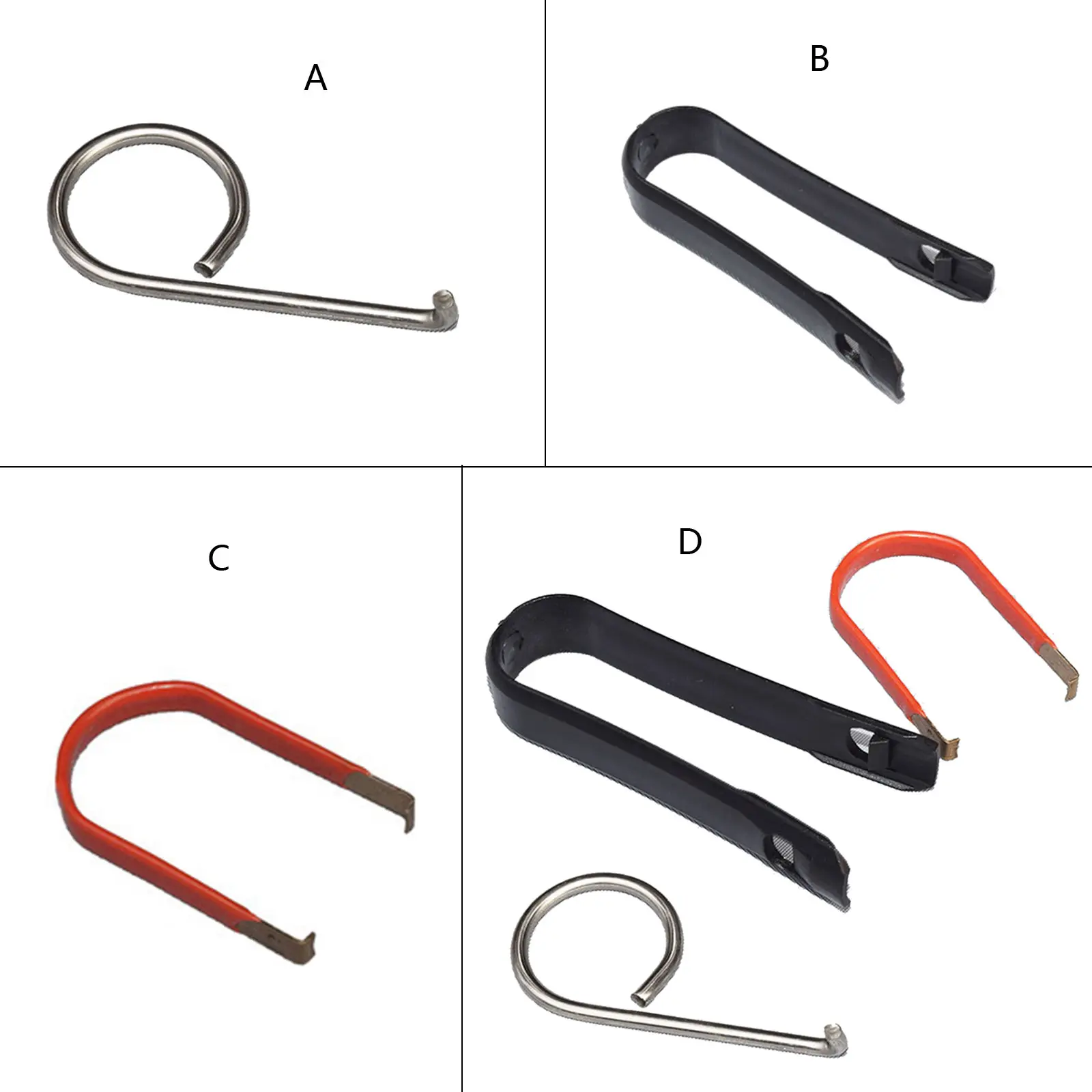 Commonly Used Car Wheel Stud Nuts Lug Bolts Removal Hook Clips Disassembly Tools Wheel Stud Screw Removal Tool