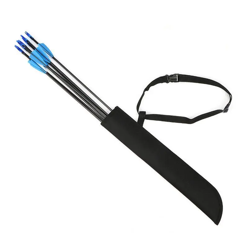[Meet Youth] Oxford Archery Bolts Quiverarrow Tube Hip Quiver Waist Hanged Carry Bag Storage Pocket Holder Hunting Accessories
