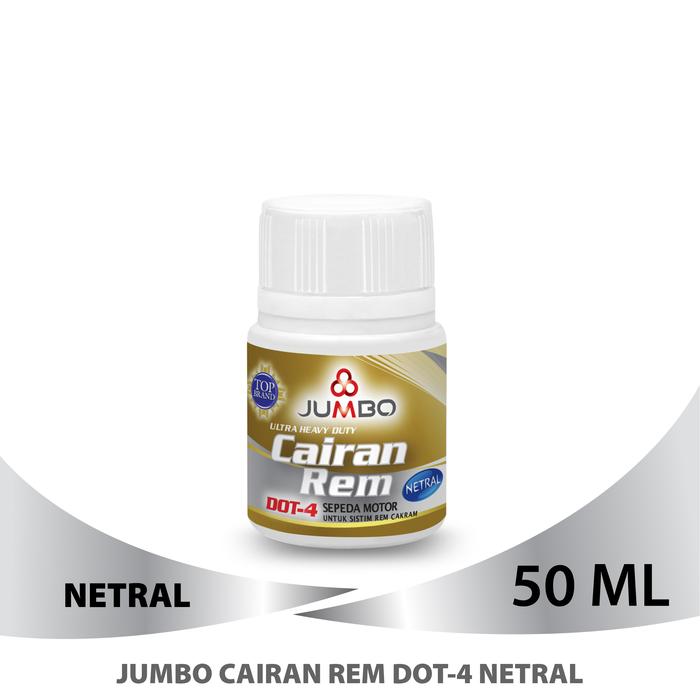 Gambar JUMBO CAIRAN REM-DOT 4 (50ML) - NETRAL dari Jumbo Power International Kota Administrasi Jakarta Utara 3 Tokopedia