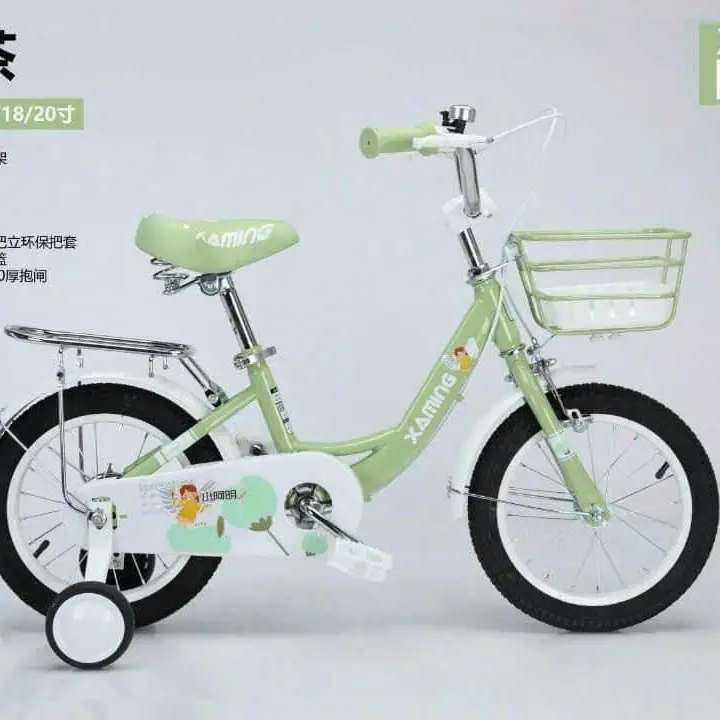 Xe đạp trẻ em XA MINGG 2023 cho bé gái size 12-20 với ống sườn 2 lớp, bộ sên líp cao cấp, hàng nhập khẩu Đài Loan