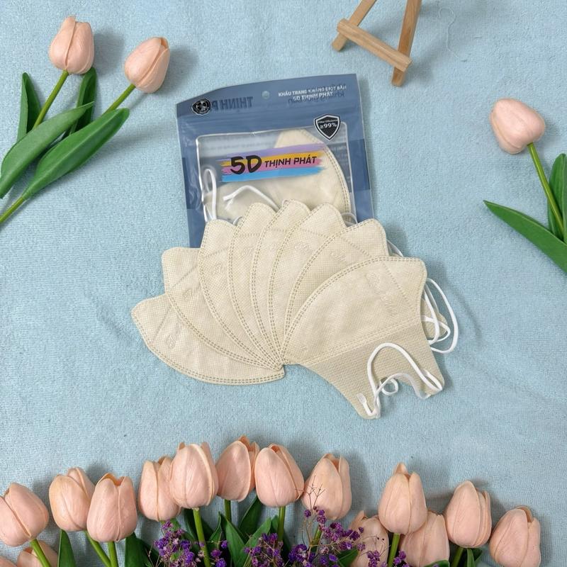 Mua 100 Tặng 10 Chiếc Khẩu Trang 5D THỊNH PHÁT 3 Lớp Thời Trang Phụ Kiện Accessories Che Mặt Móc Khoá khẩu trang & phụ kiện 【thời trang đen】 vn Nam 6
