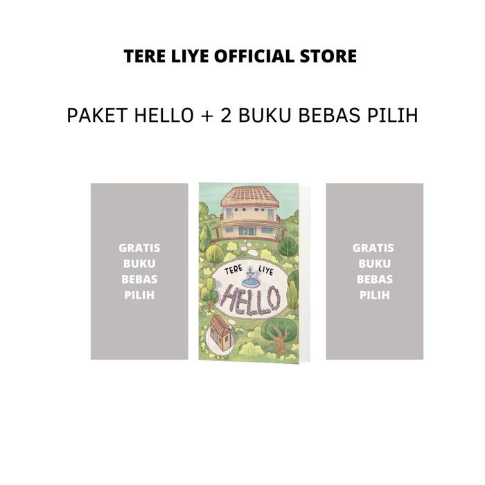 Gambar PROMO COMBO HELLO + 2 NOVEL BEBAS PILIH - IYA TTD dari TOKOBUKUTERELIYE Kota Depok Tokopedia