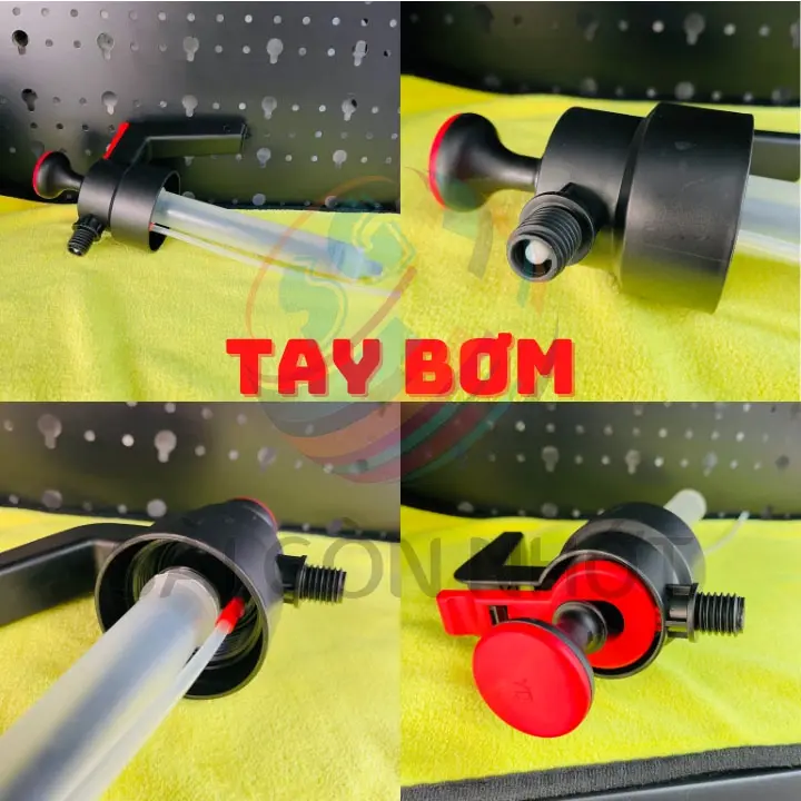 Bình Rửa Xe Bọt Tuyết Cầm Tay 2L, Rửa Xe Máy Xe Ô tô Tại Nhà (có bán từng món) 4