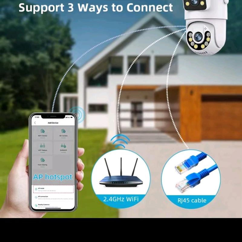CAMERA KÉP WIFI 8MP 4K UHD, NGOÀI TRỜI THÔNG MINH, CHỐNG NƯỚC , ĐÀM THOẠI, CÓ MÀU BAN ĐÊM. ptz 4