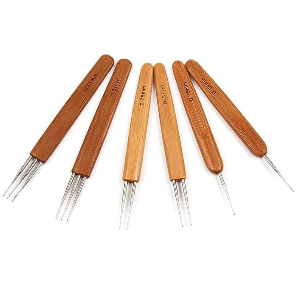 Dụng Cụ Nối Tóc Lông Vũ, Thiết Kế Sáng Tạo Và Tiện Lợi, Braider Dài, Bền, Thích Hợp Để Làm Thảm Và Sửa Chữa, Kim Dệt Tóc, Kim Dreadlock, Móc Đan Tóc Giả, Móc Đan, Móc Đan
