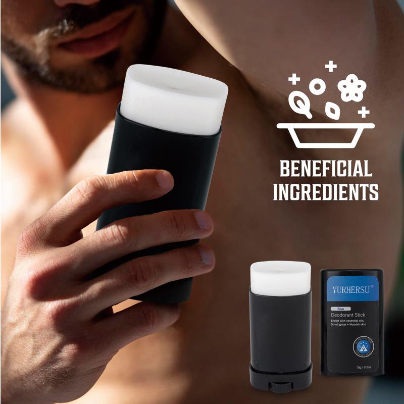 Men's Fragrance Deodorant Balm Fragrance Lasting Refreshing Fade Odor Solid Perfume Antiperspirant Antiperspirant 1