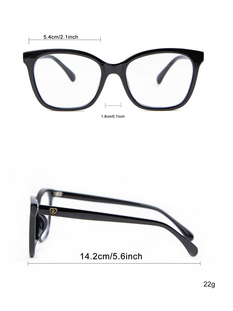 Product Introduction of Fashion Anti-blue Light Glasses, Simple Comfortable TR Material Eyeglasses for Women, Fashion Eyeglasses for Travel, Fishing and Outdoor Activities 1