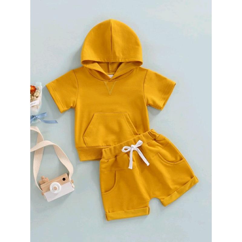 Baju anak 6 bulan - 4 tahun Bayi Lembut Cewek Cowok Katun Nyaman Berpori 1