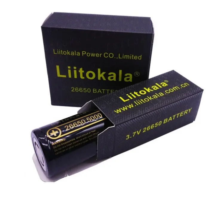 PIN SẠC 26650 LIITOKALA 3.7V 5000MAH CHÍNH HÃNG 2