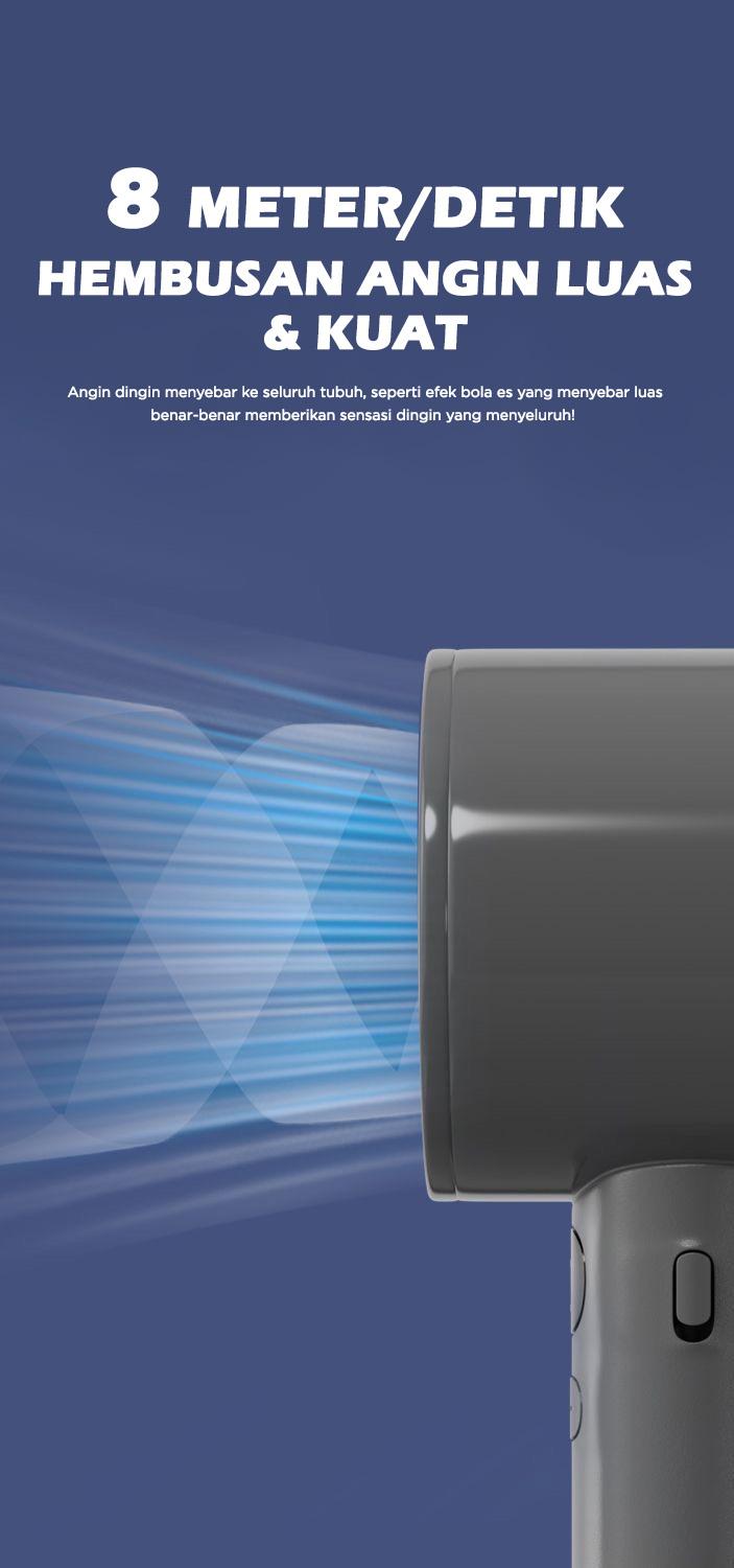 Sonix Mini Fan SF04 Kipas Angin Portable Genggam Strong Cooling Turbo Fan High Speed 120 Gear Wind Digital Display Adjustable Wind 3000mAh | Kekinian Sonix Mini Fan SF04 Kipas Angin Portable Genggam Strong Cooling Turbo Fan High Speed 120 Gear Wind Digital Display Adjustable Wind 3000mAh | Kekinian