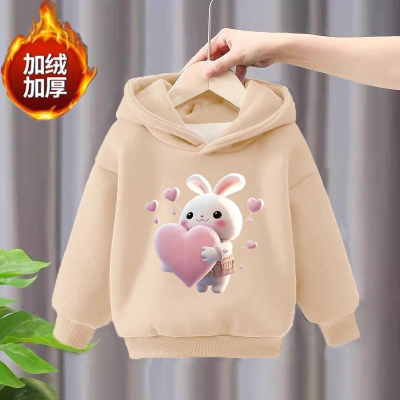 Product Introduction of Áo nỉ hoodie có mũ bé gái 18-45kg, áo bé gái 4-15 tuổi mẫu labubu phong cách cá tính , vải mềm mát ,hàng may kĨ 6