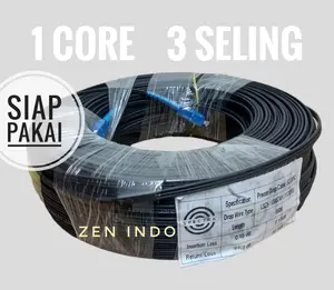 Kabel FO Fiber Optik Kabel Precon 1 Core 3 Seling 50M 75M 100M 120M 150M 200M 300M