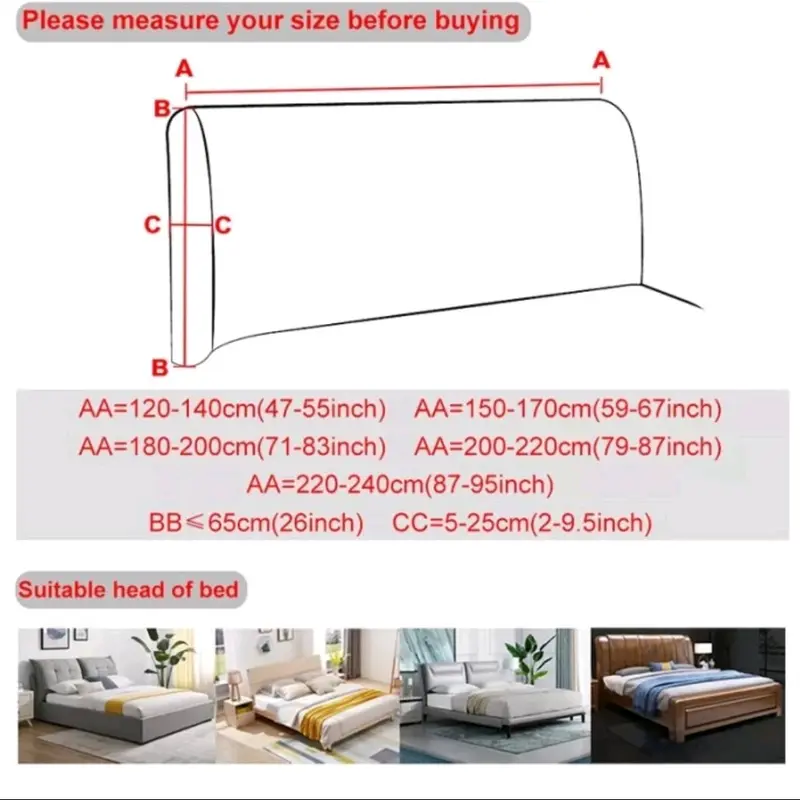 SARUNG DIPAN SANDARAN TEMPAT TIDUR COVER HEADBOARD KEPALA DIVAN SPRINGBED 7