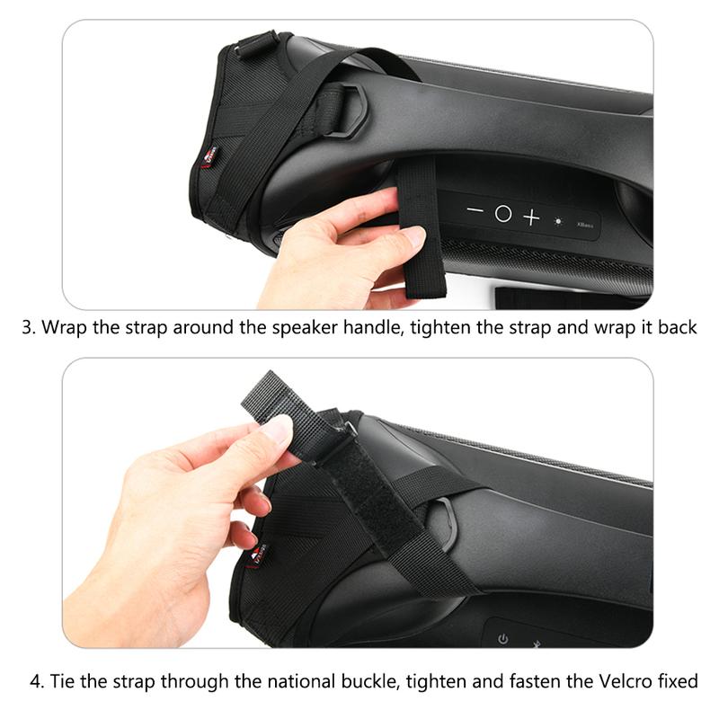 Product Introduction of Fall-proof Carrying Strap Case for Tribit StormBox Blast Nylon Travel Protective Case  with Adjustable Shoulder Strap Accessorie 18