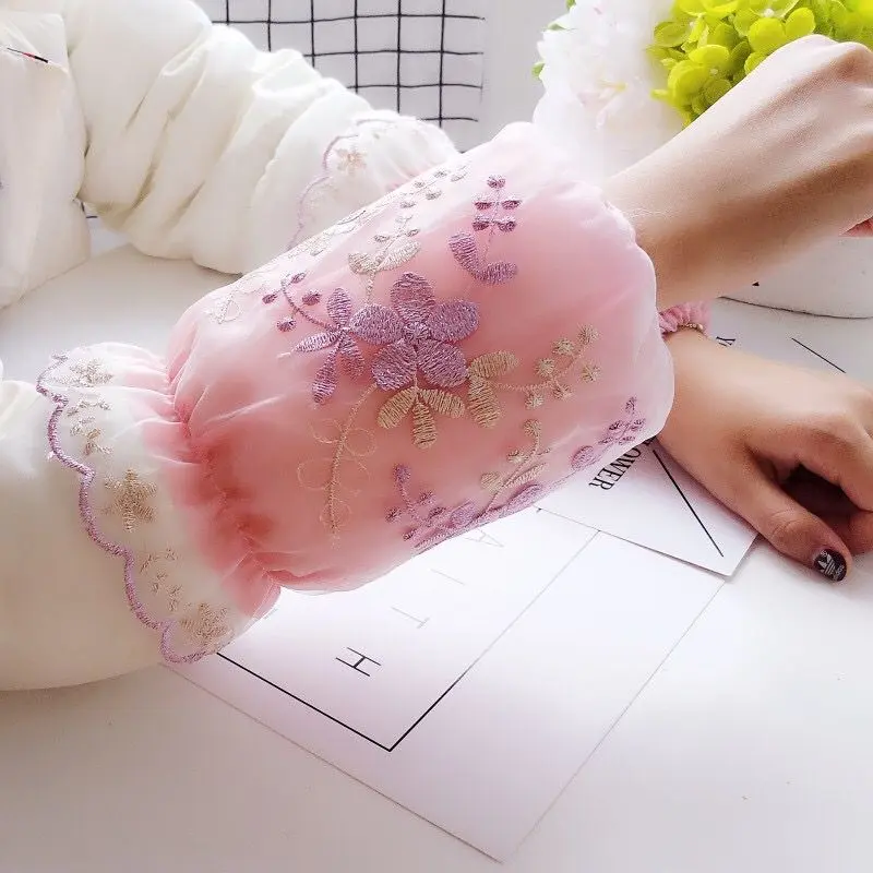 Áo Khoác Ngoài Phong Cách Hàn Quốc, Dành Cho Nữ, Tay Áo Ren Hai Lớp, Mùa Thu Và Mùa Đông, Chống Bám Bẩn, Dài Tay, Thích Hợp Cho Người Lớn Và Học Sinh, Kích Thước Ngắn 0