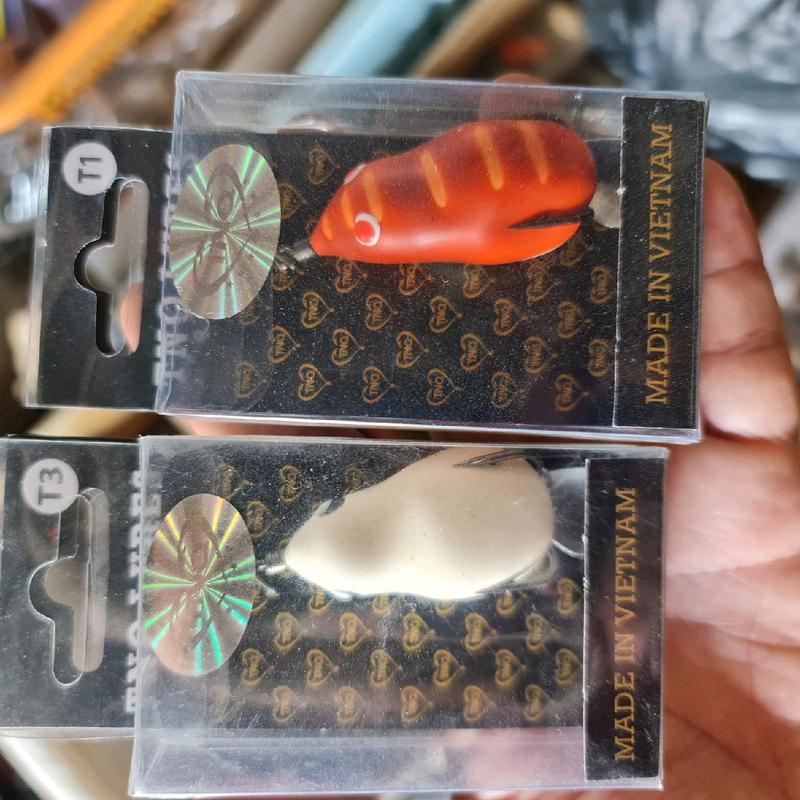  Mồi nhái hơi câu lure F1 F2 T1 T3 Toán Nhà Quê 