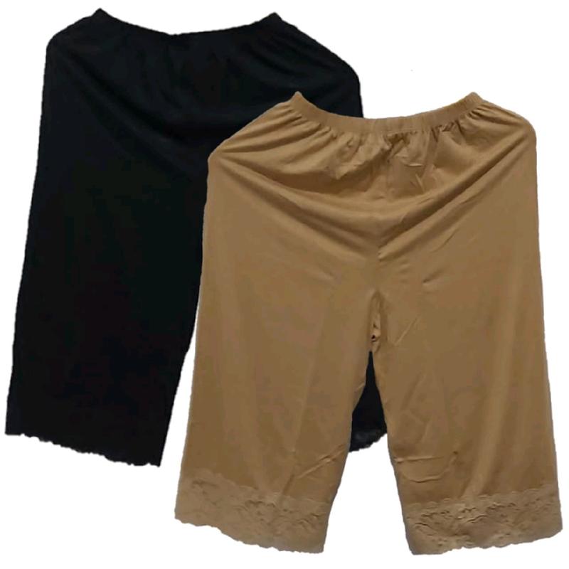 Celana Kulot Pendek Renda Daleman Rok Pendek Wanita Rayon 3