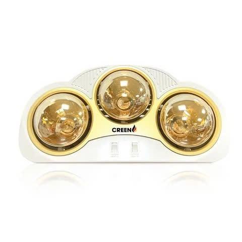 Đèn sưởi nhà tắm Creen - Máy sưởi ấm áp, công suất 550W-825W, 2-3 mức nhiệt, chống nước, chống chập điện, thiết kế hiện đại, 3 chế độ nhiệt tùy chỉnh 1