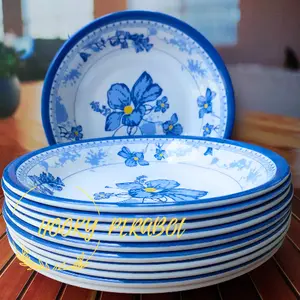 1 LOSIN PIRING MAKAN MELAMIN CEKUNG LONTONG TEBAL MELAMIN TERLARIS Kitchenware