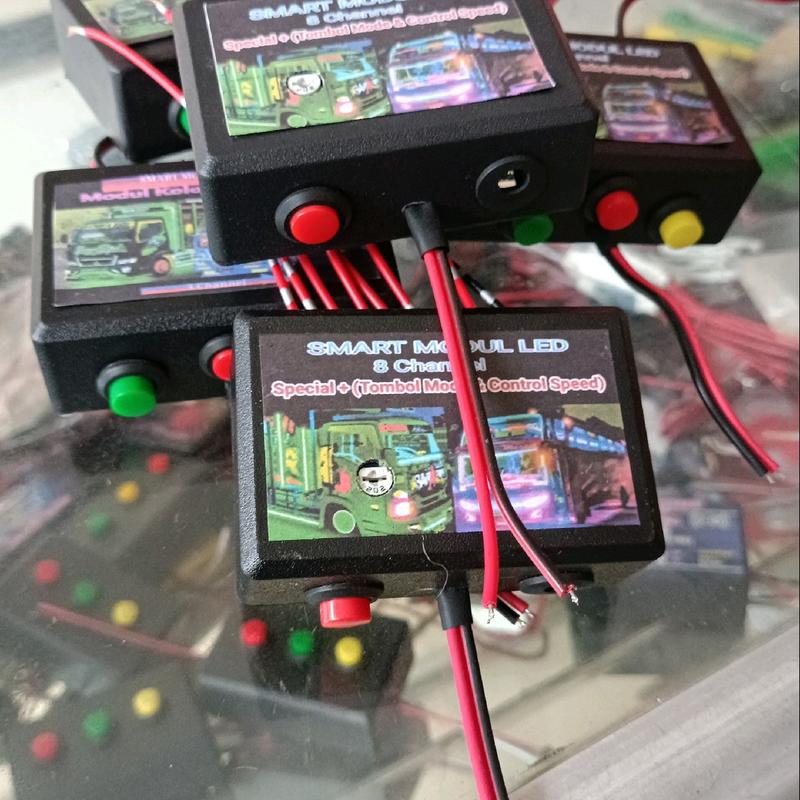 Modul STROBO kolong Kanal bak 8 channel (12V sampai 24V) Hiasan 3