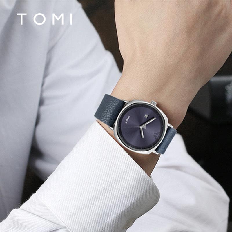 Đồng Hồ Thời Trang Nam TOMI Cao Cấp, Sang Trọng, Đẹp Mắt. Đồng hồ đeo tay nam đẹp, thiết kế tinh xảo phù hợp với nhiều lứa tuổi 4
