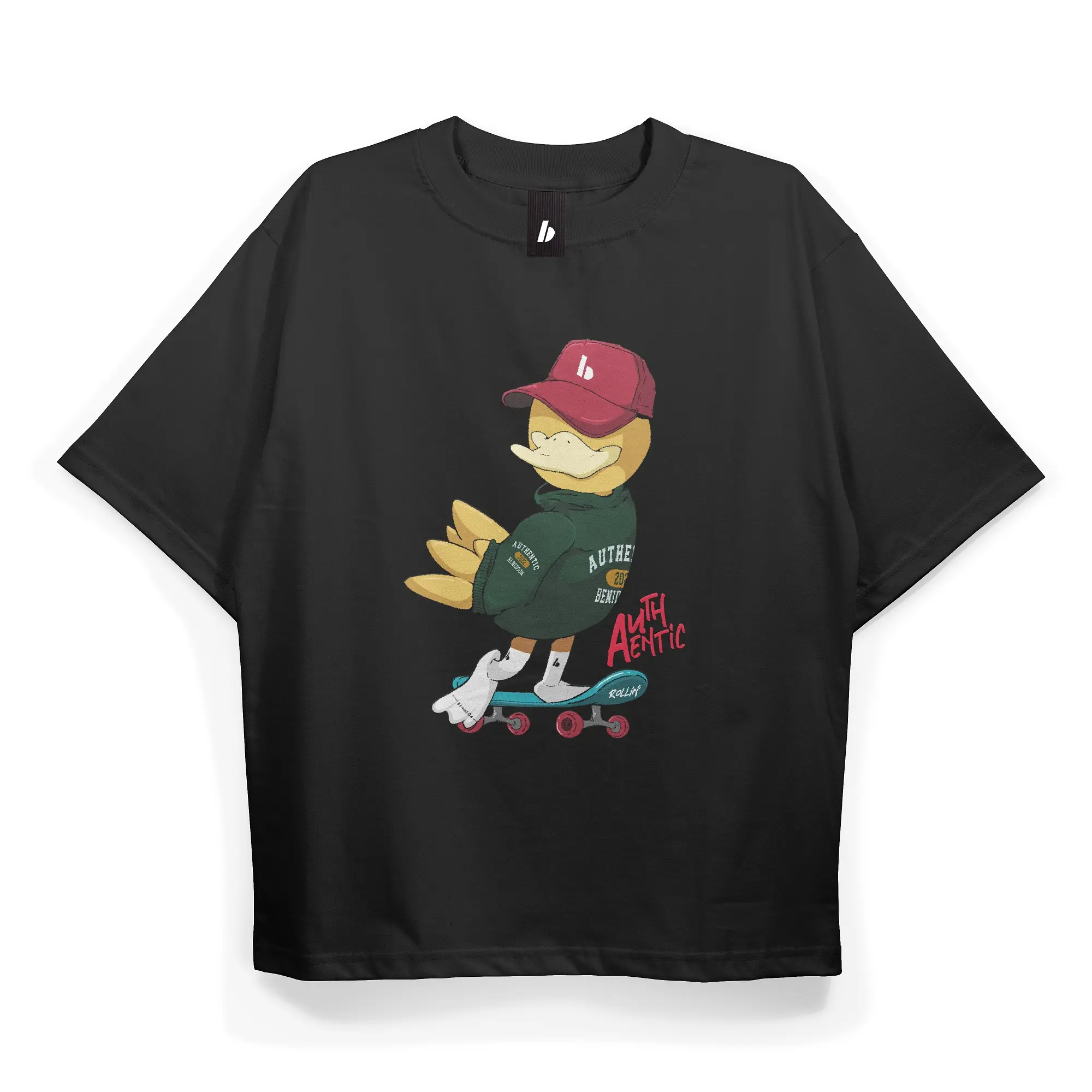 BENIDSON Oversized Tshirt Authentic Duck