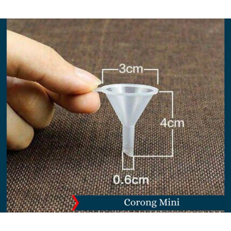 Corong Mini Plastik Corong Mini Botol Plastik Kosong Corong Mini Botol Parfume Kosong 0