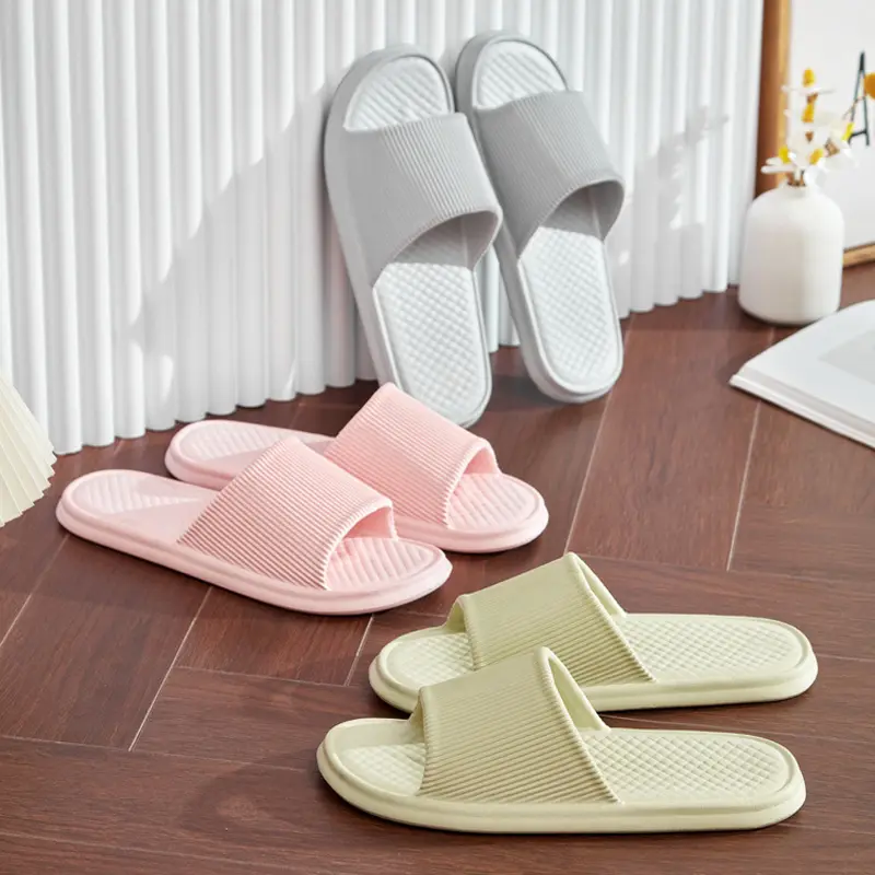 New EVA Slippers Ladies Wear Indoor Home Bathroom Non-Slip Slippers For Bathing In Summer