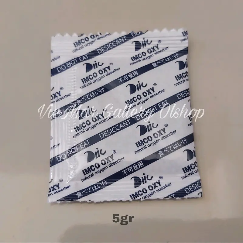 Pengawet Makanan Oxygen Absorber Oxyfree Penyerap Oksigen Oxyfree Silica Gel 5