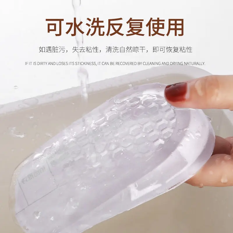 Miếng Lót Giảm Chiều Cao Bằng Silicon, Dành Cho Phụ Nữ Và Nam Giới, Miếng Lót Nửa Tự Dính Vô Hình, Giảm Chiều Cao Gót, Thích Hợp Cho Giày Cắt Nông, Tăng Chiều Cao