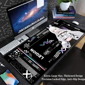 Tech-Style Anime Mouse Pad Gaming XL Non-Slip Desk Mat CSGO Extra-Large Gaming Mousepad Soft And Thick Suitable Gaming And Office Use 800×300mm.02