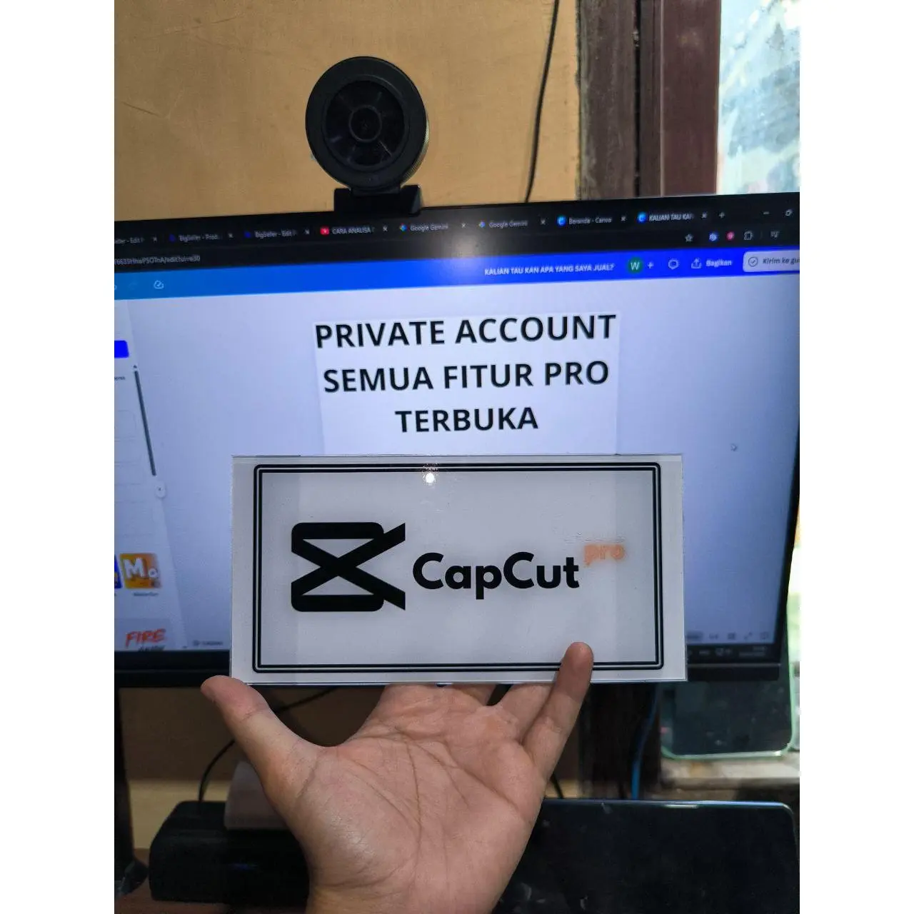 CAPUCAT Frame Dinding Akrilik A3 - Shop | Tokopedia