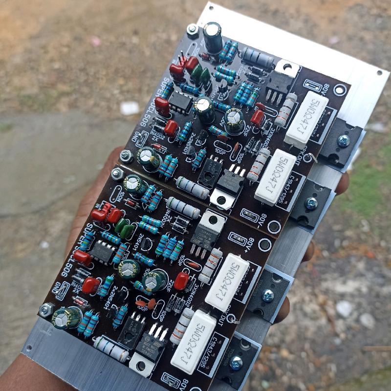 socl 506 stereo 2 set transistor final siap pakai 2