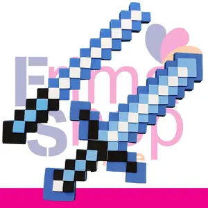 MAINAN PEDANG MINECRAFT / MINE CRAFT DIAMOND SWORD Anak Game Stick