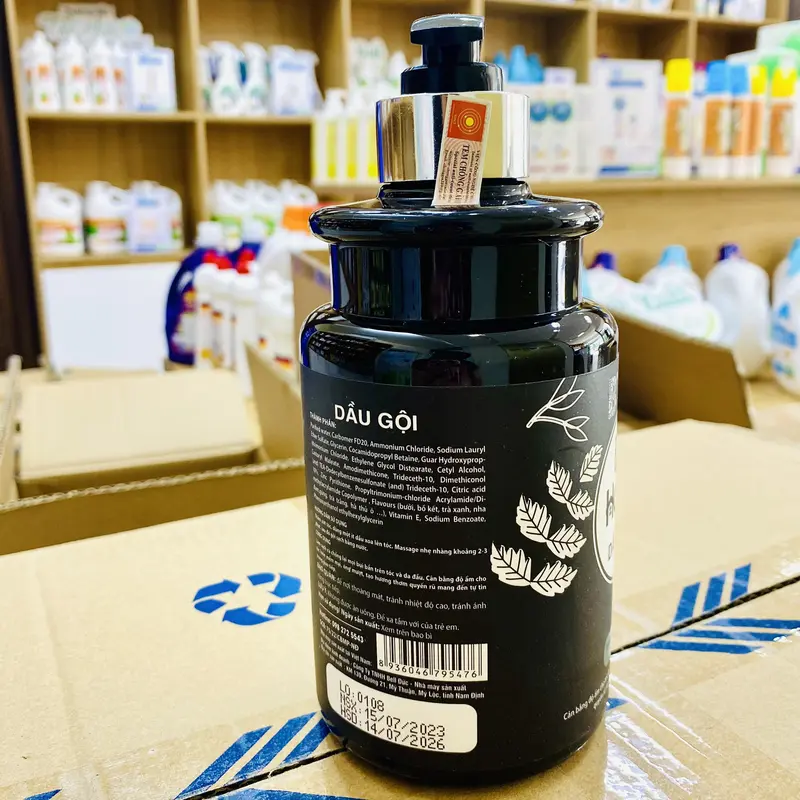 Dầu gội, dầu xả thảo dược ngủ ngon Bell Home 500G từ công nghệ sinh học Dưỡng Tóc Nam Nữ dầu  gội 5