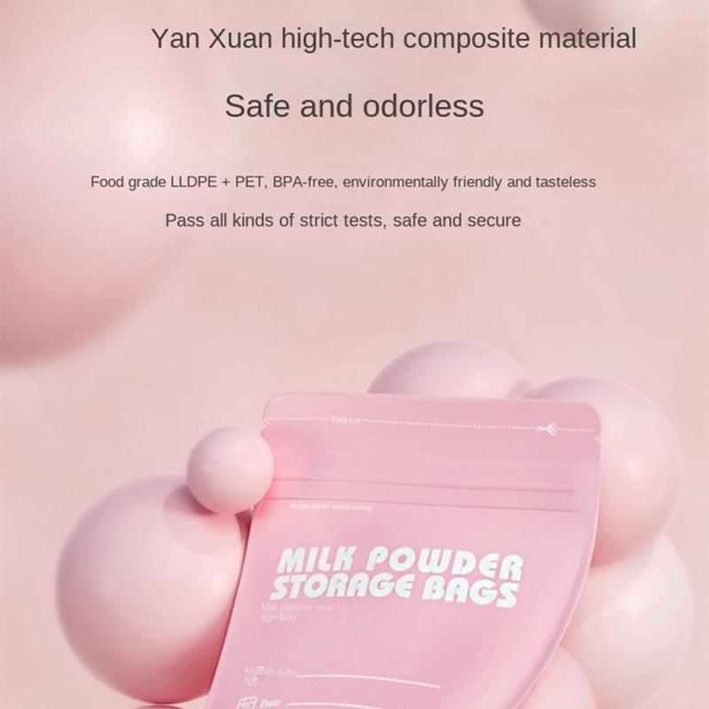 30pcs Subpackage Portable Disposable Freshness Protection Package Milkpowder Pouches Leakproof Sealed Storage Bags 6