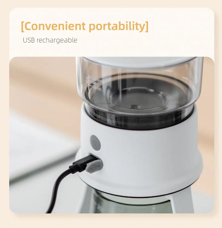 Product Introduction of PO: Spin dripper coffee filter hand drip auto machine 16