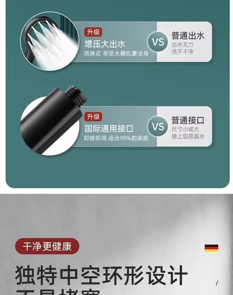 Product Introduction of New Ring-Shaped Pressurized Shower Head Ring-Shaped Shower Nozzle Rain Shower Home Handheld Ring-Shaped Pressurized Shower Wholesale 2