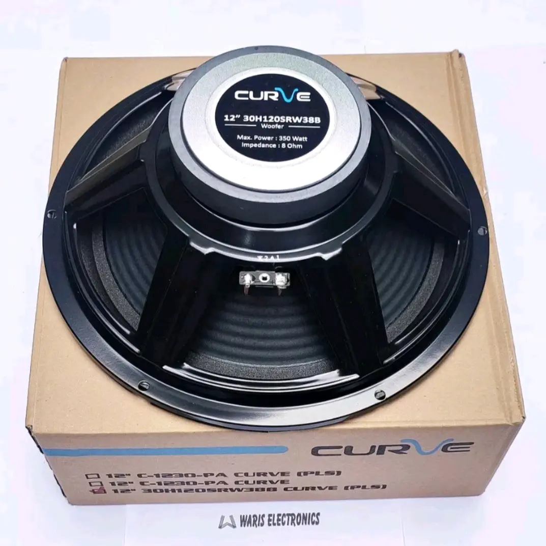 Speaker Curve 12 inch Woofer 30H120SRW388 (PLS)