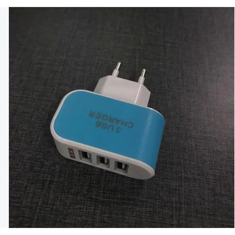 Bộ Chuyển Đổi Tường Đa Cổng USB, Thông Dụng, Phích Cắm EU / US, Bộ Chuyển Đổi Tường, Khối Hình Khối, AC 110-220V, Bộ Chuyển Đổi Sạc Du Lịch, Màu Pastel, Cho Gia Đình 6